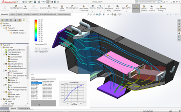 modeling natural convection in solidworks flow simulation