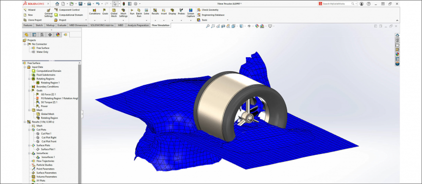 In SOLIDWORKS Flow Simulation 2021 What's New