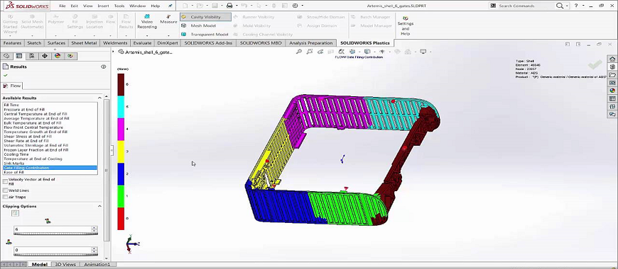 SOLIDWORKS Plastic: Subjecting Your Designs to Real World Condition