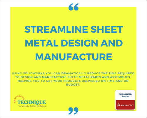 Streamline Sheet Metal Design And Manufacture
