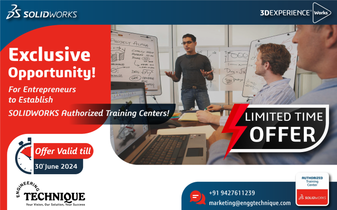 Exclusive Offer To Open A SOLIDWORKS Authorized Training Center